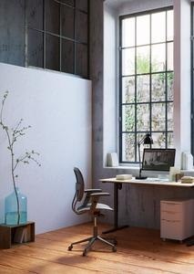 Niezawodne biurko elektryczne RoundEdge, 100x80 cm