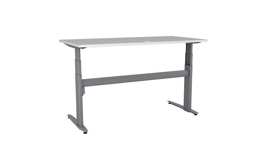 Biurko elektryczne z białym blatem 501-29 Biurko elektryczne z białym blatem 501-29
