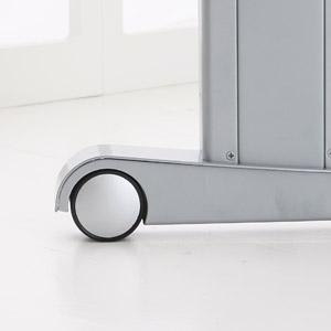 Stelaż biurka z elektryczną regulacją wysokości na gumowych kółkach 501-17 Stelaż biurka z elektryczną regulacją wysokości na gumowych kółkach 501-17