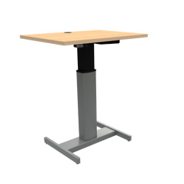 Małe biurko z regulacją wysokości 501-19, 80x60 cm