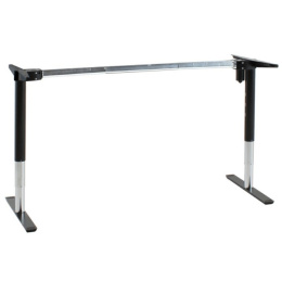 Model: 501-49, Stelaż biurka regulowanego elektrycznie, szerokość między nogami regulowana w zakresie od 116 - 172 cm, co 10 cm