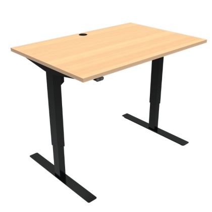 Biurko regulowane elektrycznie 501-47, 120x80 cm