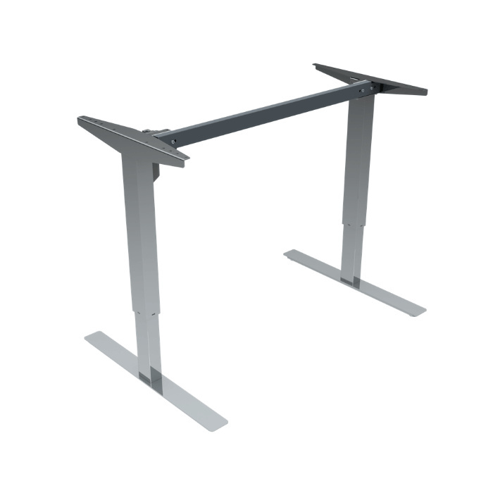 Chromowany stelaż do biurka elektrycznego 501-47 o szerokości 112 cm Chromowany stelaż do biurka elektrycznego 501-47 o szerokości 112 cm