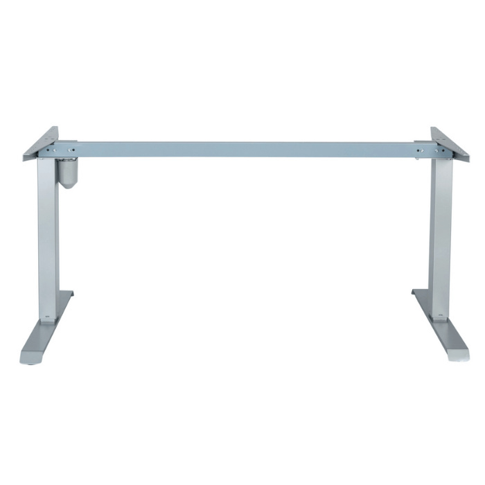 Srebrny stelaż biurka elektrycznego 501-33 o szerokości 172 cm Srebrny stelaż biurka elektrycznego 501-33 o szerokości 172 cm