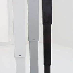 3 wersje kolorystyczne biurka elektrycznego 501-43 3 wersje kolorystyczne biurka elektrycznego 501-43