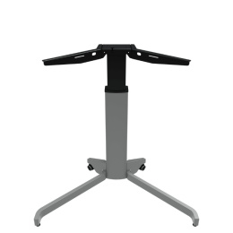 Model: 501-19, Stelaż biurka z regulacją wysokości ze stopą w kształcie litery V z kółkami