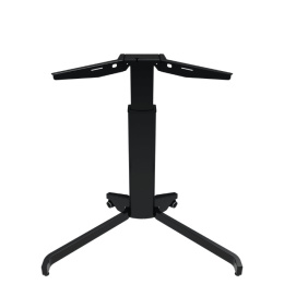 Model: 501-19, Stelaż biurka z regulacją wysokości ze stopą w kształcie litery V z kółkami