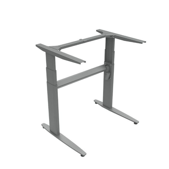 Srebrny stelaż biurka 501-25 o szerokości 84 cm Srebrny stelaż biurka 501-25 o szerokości 84 cm