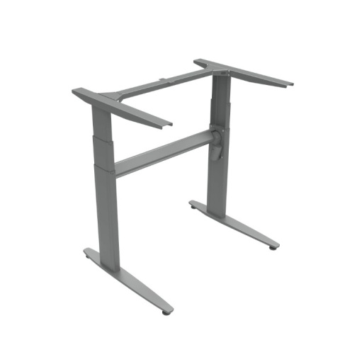 Srebrny stelaż biurka 501-25 o szerokości 84 cm Srebrny stelaż biurka 501-25 o szerokości 84 cm