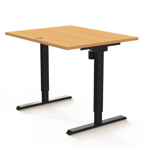 Biurko z elektryczną regulacją wysokości 501-20, 100x80 cm Biurko z elektryczną regulacją wysokości 501-20, 100x80 cm