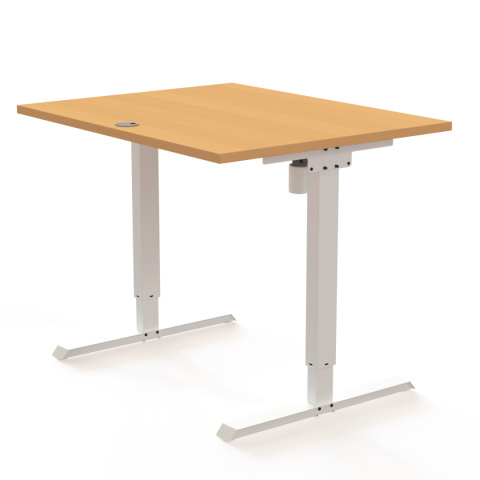 Biurko z elektryczną regulacją wysokości 501-20, 100x80 cm Biurko z elektryczną regulacją wysokości 501-20, 100x80 cm
