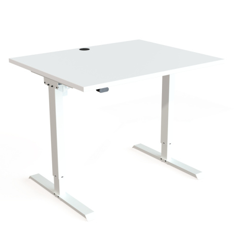 Biurko z elektryczną regulacją wysokości 501-20, 100x60cm Biurko z elektryczną regulacją wysokości 501-20, 100x60cm