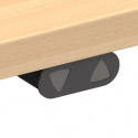 Małe biurko regulowane 501-9, 100x80 cm