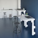 Biurko podnoszone elektrycznie 501-39, 100x60 cm / 100x80 cm