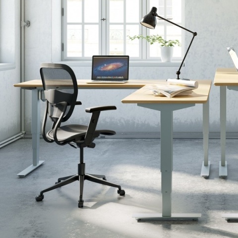 Biurko rogowe regulowane 501-37, 160x160 cm Biurko rogowe regulowane 501-37, 160x160 cm