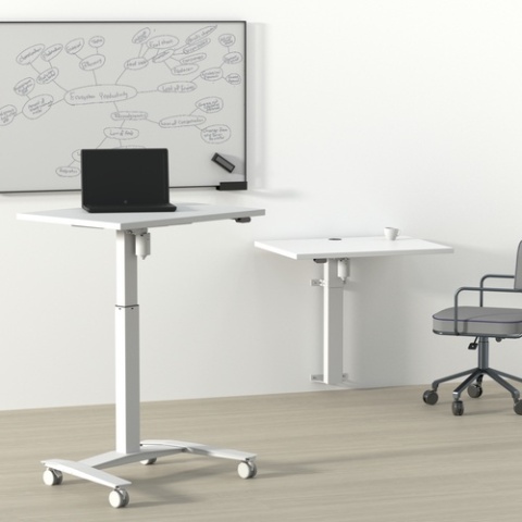 Biurko ścienne regulowane elektrycznie 501-9, 80x60 cm Biurko ścienne regulowane elektrycznie 501-9, 80x60 cm