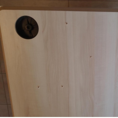 Blat do biurka o wymiarach 160x80 cm - powystawowy