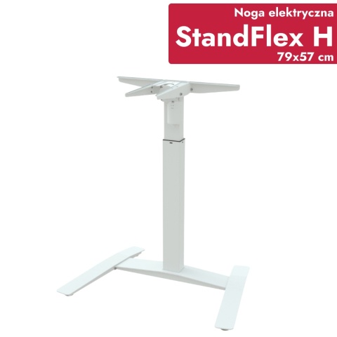 Noga elektryczna do biurka StandFlex H, 79x57 cm