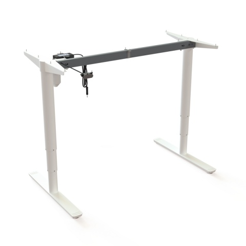 Stelaż biurka z regulacją wysokości RoundEdge, 116-176x66 cm - model powystawowy