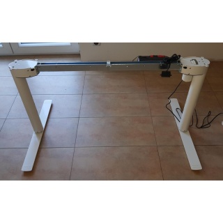 Stelaż biurka z regulacją wysokości RoundEdge, 116-176x66 cm - model powystawowy