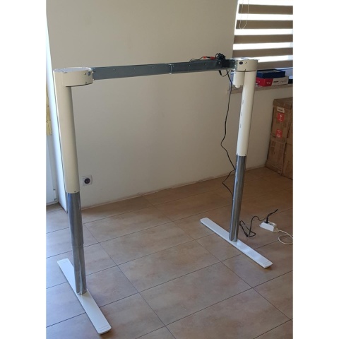 Stelaż biurka z regulacją wysokości RoundEdge, 116-176x66 cm - model powystawowy