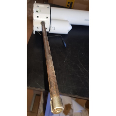 Stelaż biurka z regulacją wysokości RoundEdge, 116-176x66 cm - model powystawowy