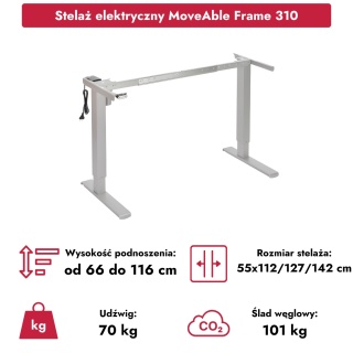 Stelaż biurko elektryczne MoveAble Frame 310